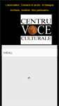 Mobile Screenshot of centreculturelvoce.org